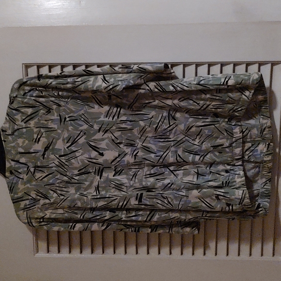 Blair Zip Up Smock 3/4 Sleeves Polyester Blend - Picture 2 of 4